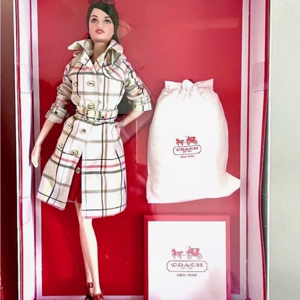 Coach Barbie Doll 2013 by Mattel.  Doll & accessories in Original wrapping paper
